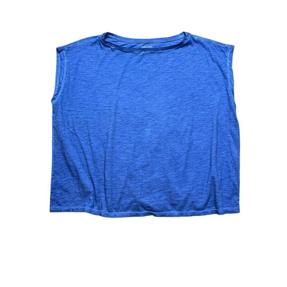 Eileen Fisher Vibrant Blue Top Size Large - Picture 1 of 4